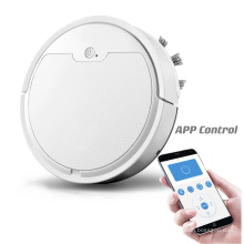 New Mobile phone wifi APP control intelligent robot vacuum cleaner sweeping robot  for home